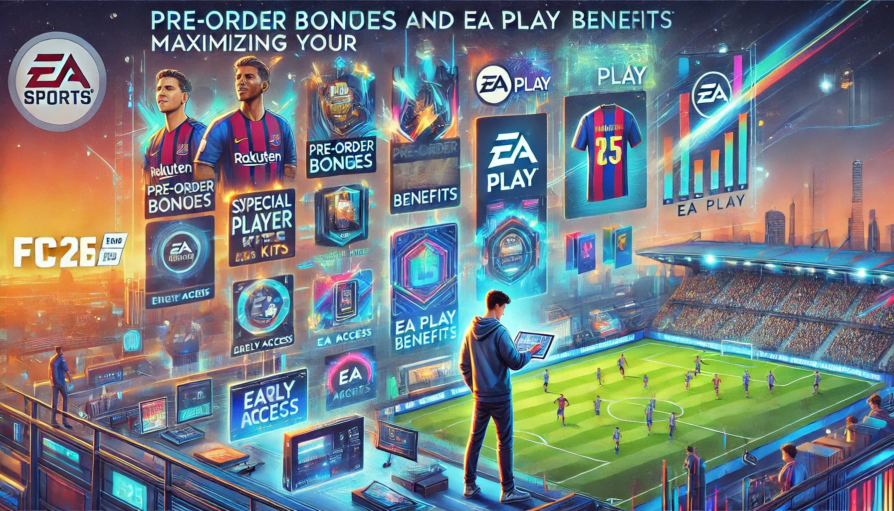 Pre-order Bonuses and EA Play Benefits created by ai