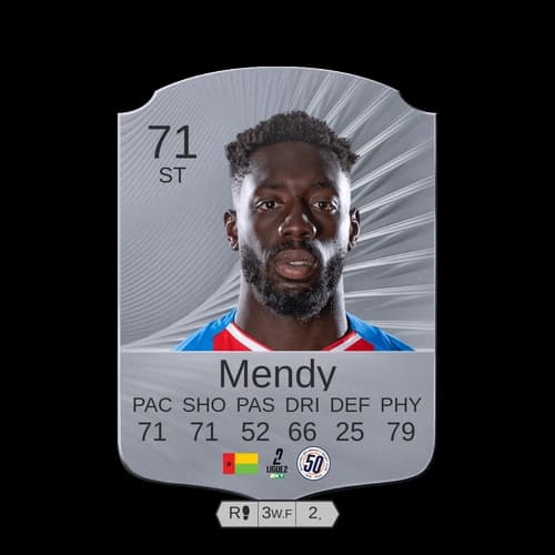 Mendy FC26 - ST 71 rated