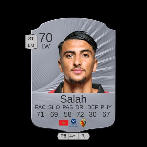 Salah FC26 - LW 70 rated
